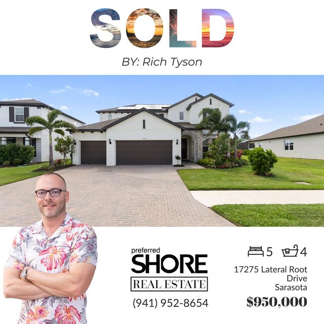 A home recently sold by Rich Tyson